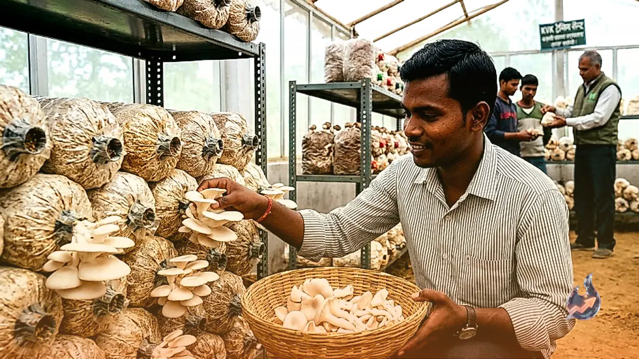 Deoghar Youth Can Start Profitable Mushroom Farming This Winter with Free Training at KVK