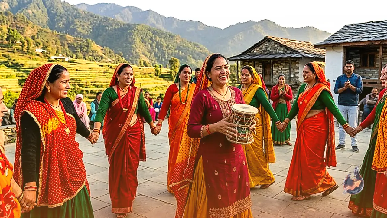 Echoes of Hudka Drums in Devbhoomi: How Danpur Women Are Keeping Kumaon's Jhoda-Chanchari Folk Traditions Alive