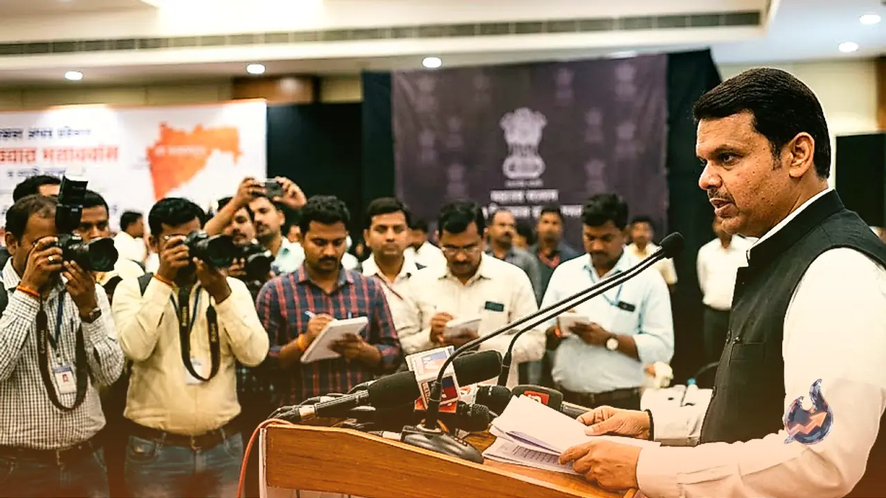 देवेंद्र फडणवीस का बड़ा कदम, महाराष्ट्र के 75 फीसदी हिस्से में सूखा घोषित