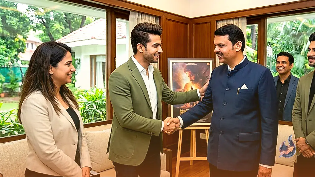 Devendra Fadnavis Hosts 'Hanuman Ansh' Film Crew, Commends Director Vishal Chaturvedi