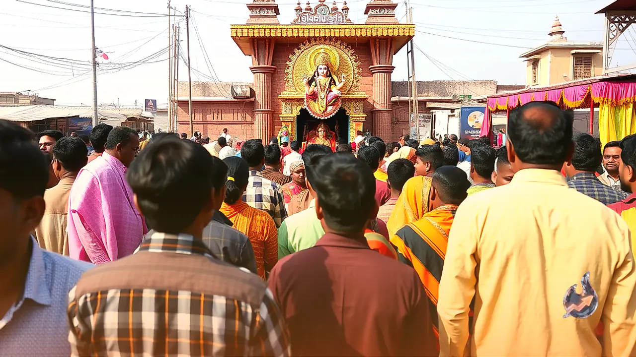 Devotees Across Multiple States Gather at Haidarnagar Devi Shrine as Century-Old Fair Tradition Continues