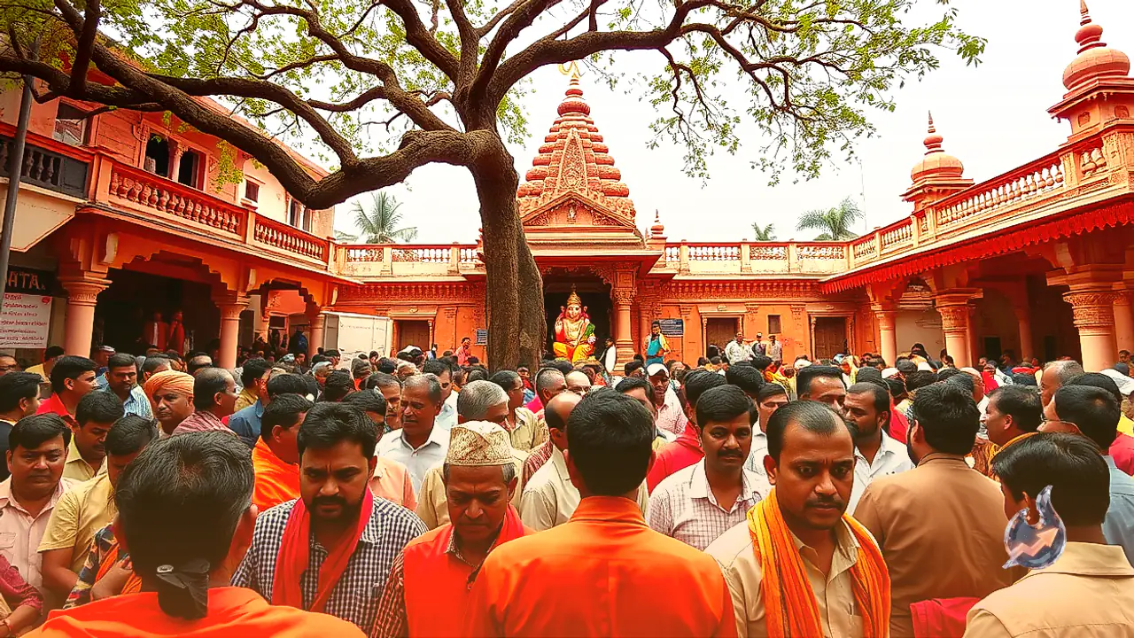 Devotees Flock to Kota's Century-Old Ganesha Temple Where Red-Ink Notes on a Tree Answer Prayers