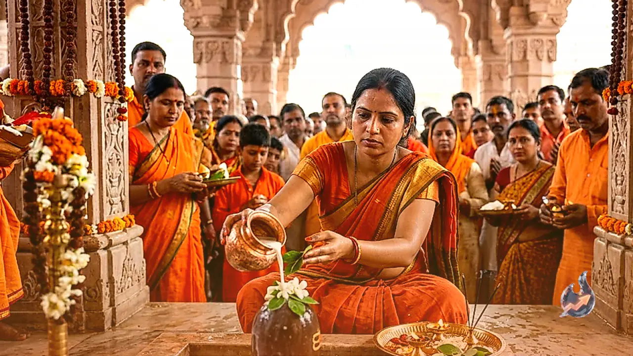 Devotees Flock to Temples on First Monday of Sawan, Essential Ritual Rules to Follow