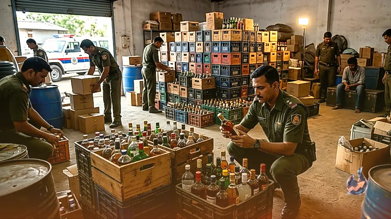 Dewas: Excise Department Launches Major Raid on Illicit Liquor, Seizes Goods Worth 4.83 Lakhs
