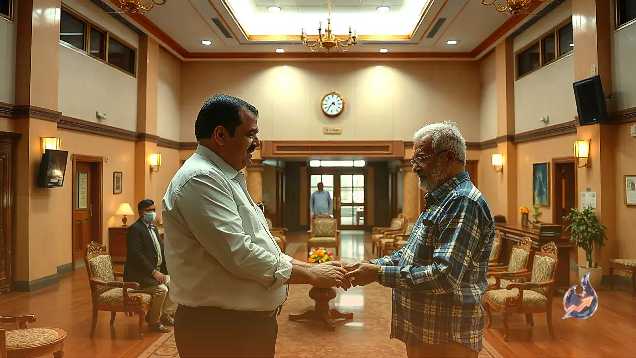 धमतरी कलेक्ट्रेट में अनूठी मिसाल, कलेक्टर अबिनाश मिश्रा ने चतुर्थ श्रेणी कर्मचारी से कराया नए सभाकक्ष का उद्घाटन