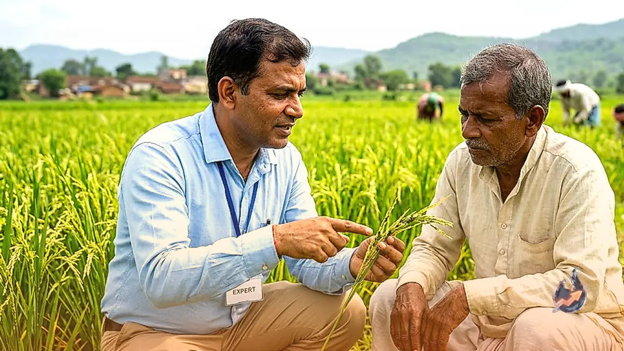 धान में बालियां निकलने के नाजुक दौर पर फंगल रोगों का साया, कृषि विशेषज्ञ ने बताए बचाव के सटीक उपाय
