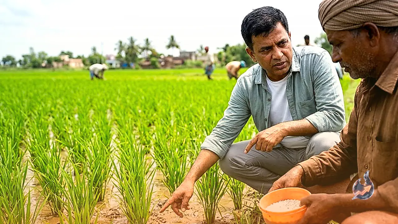 Proper Timing and Soil Moisture Essential During Second Paddy Fertilization, Advisory Issued by Agricultural Officer Shiv Shankar Verma