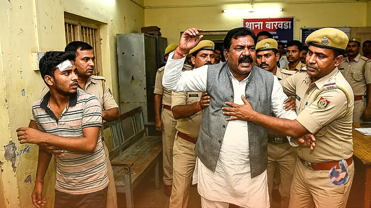 धनबाद के बरवाअड्डा थाने में जयराम महतो और मुखिया समर्थकों के बीच भिड़ंत, डुमरी विधायक पर केस दर्ज
