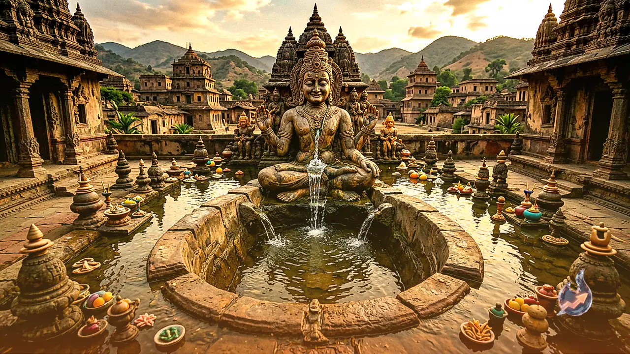 धनावता के खानेश्वर महादेव मंदिर में सदियों के जलाभिषेक से शिवलिंग पर उकेरा 2 इंच गहरा निशान, जानिए इसकी अनोखी गाथा