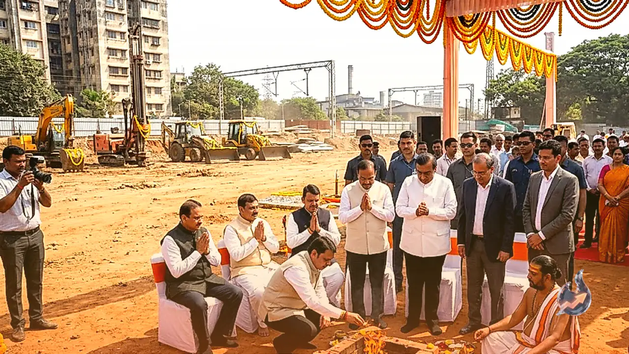 Dharavi Revamp Begins on Matunga Railway Land with Groundbreaking for 10 Towers and 10,432 Flats