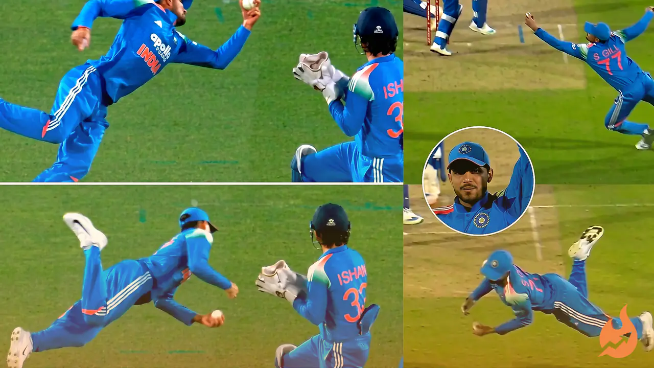 Shubman Gill's Mid-Air Magic in Dharamsala: A One-Handed Slip Catch That Left World Cricket Stunned