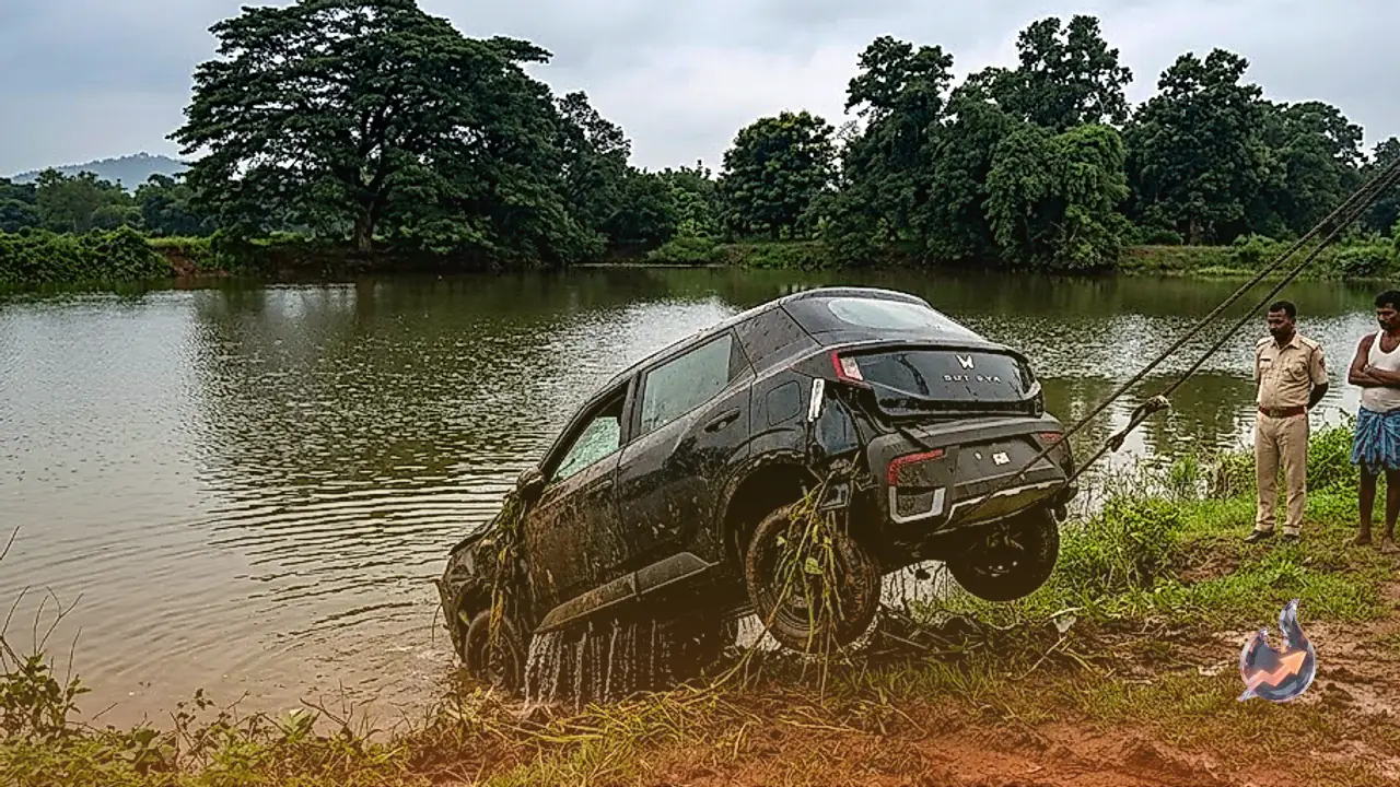 Tragic Odisha Car Crash: Five Wedding Guests Drown As Vehicle Plunges Into Dhenkanal Pond