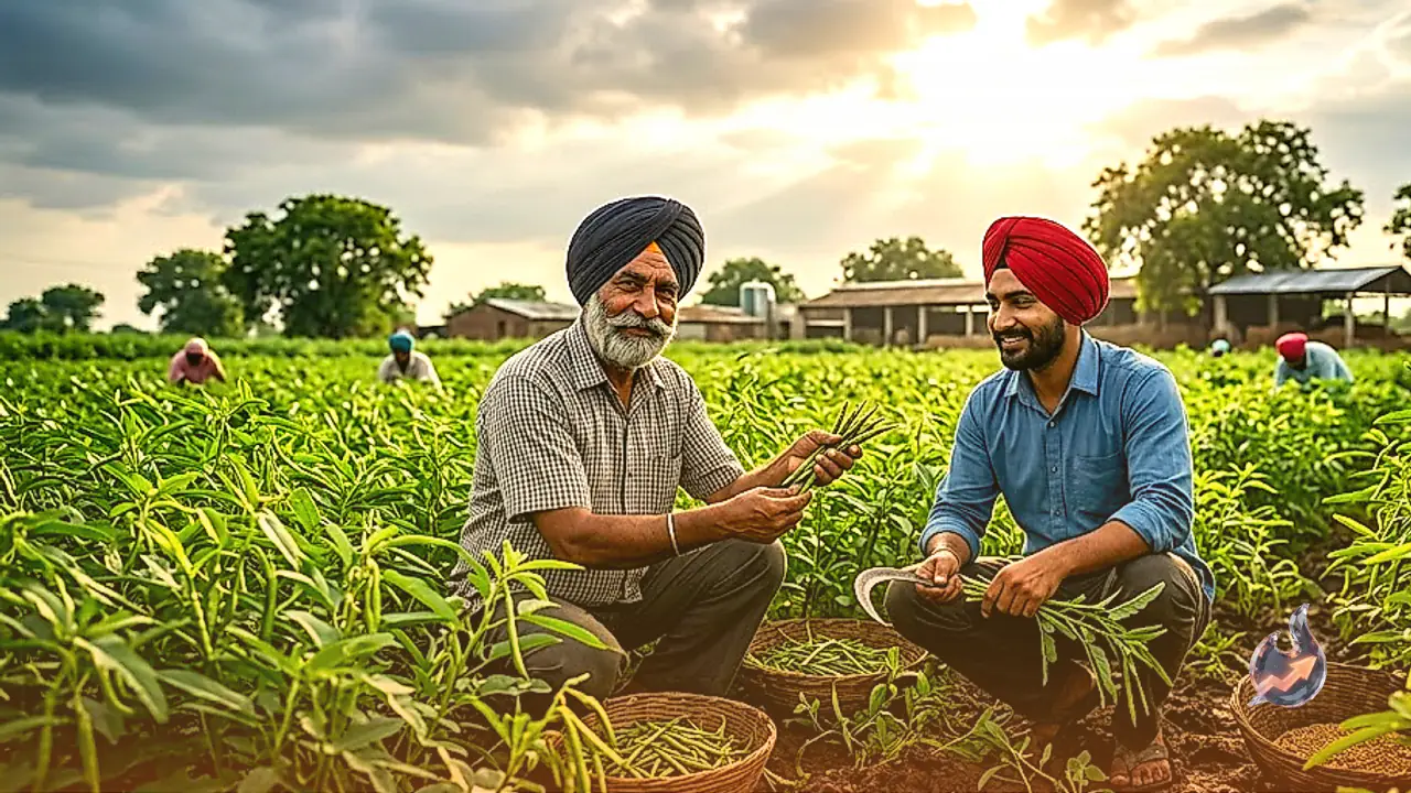 A Modest ₹600 Investment Is Yielding Massive Returns For Dholpur Farmers Through This Monsoon Crop
