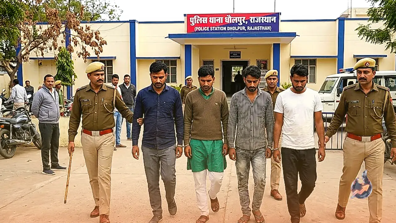 धौलपुर के निहालगंज में रिश्ता तय करने के बहाने महिला से डकैती, बंटी और गुड्डू ठाकुर समेत 4 पकड़ाए
