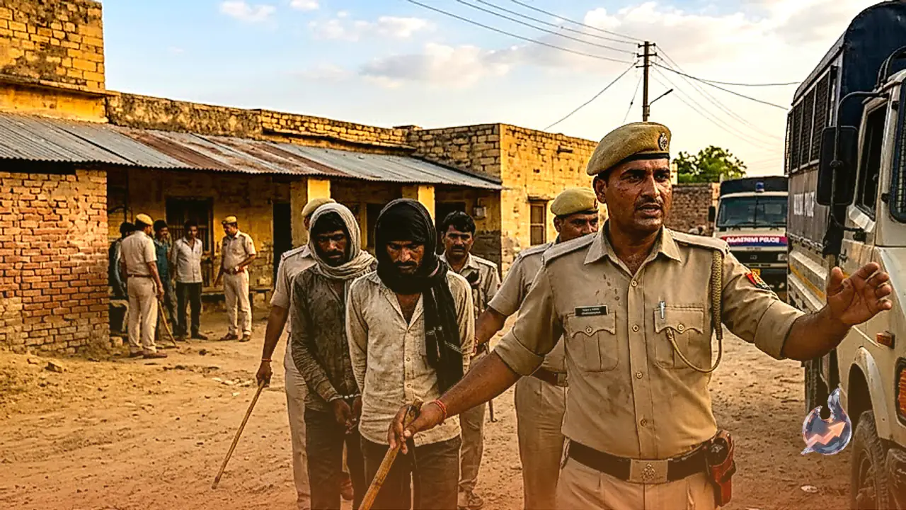 राजस्थान के धौलपुर में पुलिस का बड़ा एक्शन, 450 ठिकानों पर दबिश देकर 246 लोगों को दबोचा