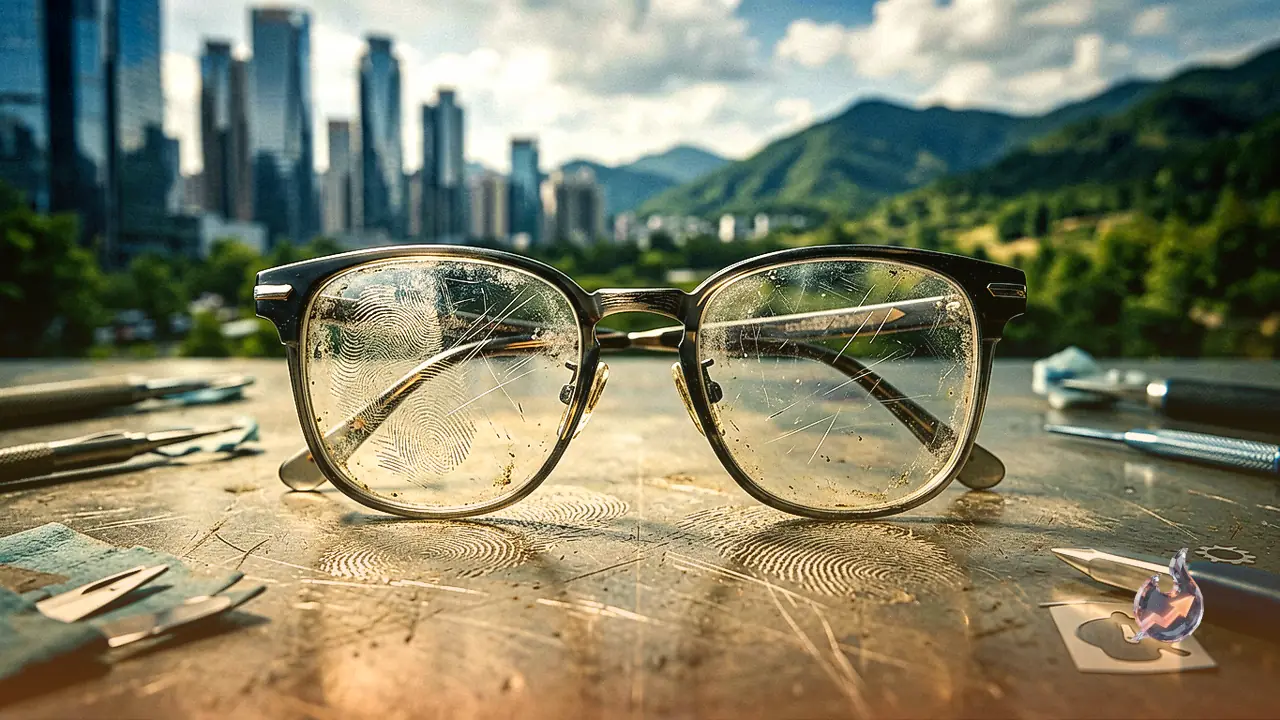 Say Goodbye to Blurry Glasses With This Simple Water and Soap Cleaning Routine