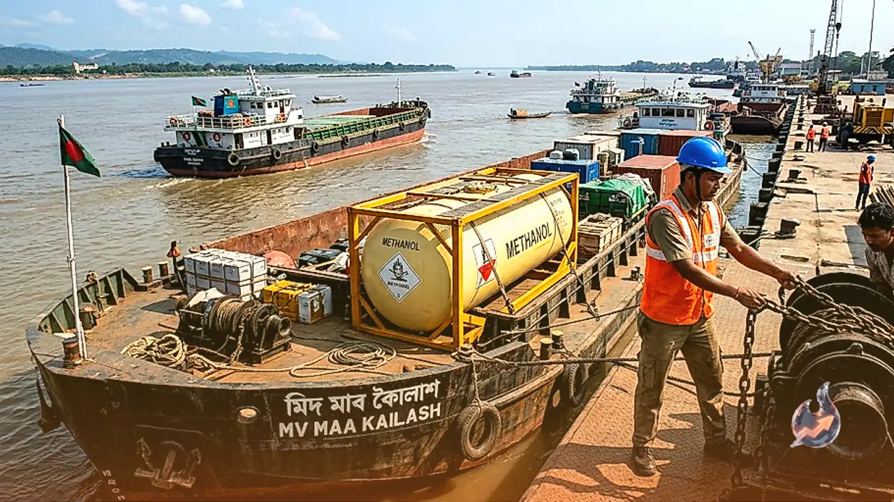 असम के डिब्रूगढ़ से बांग्लादेश के लिए शुरू होगी कार्गो जलमार्ग सेवा