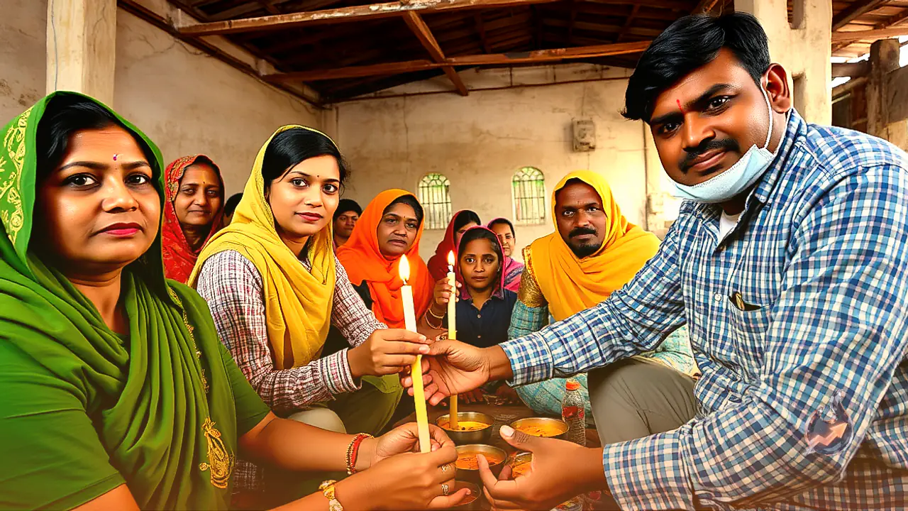 Differently Abled Individuals in Saharanpur Receive Free Candle Making Training Ahead of Diwali