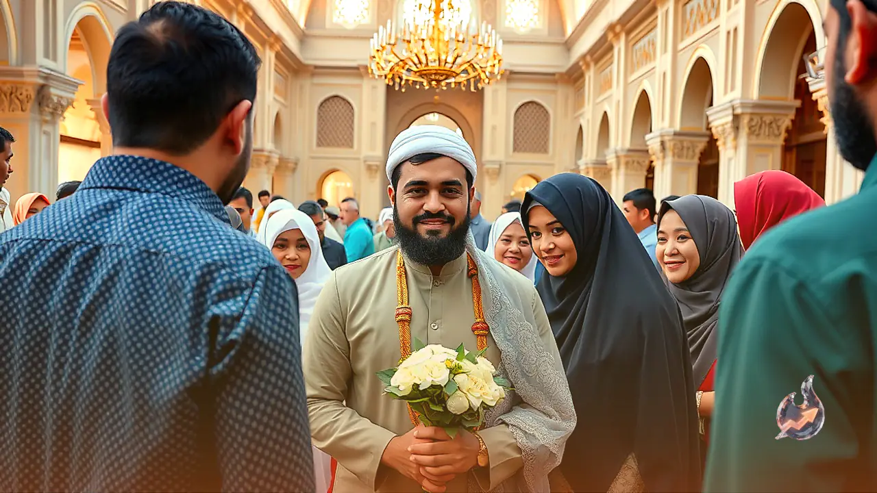 Digital Creator Faisal Shaikh Gets Married in Madinah, Shares Traditional Wedding Photos