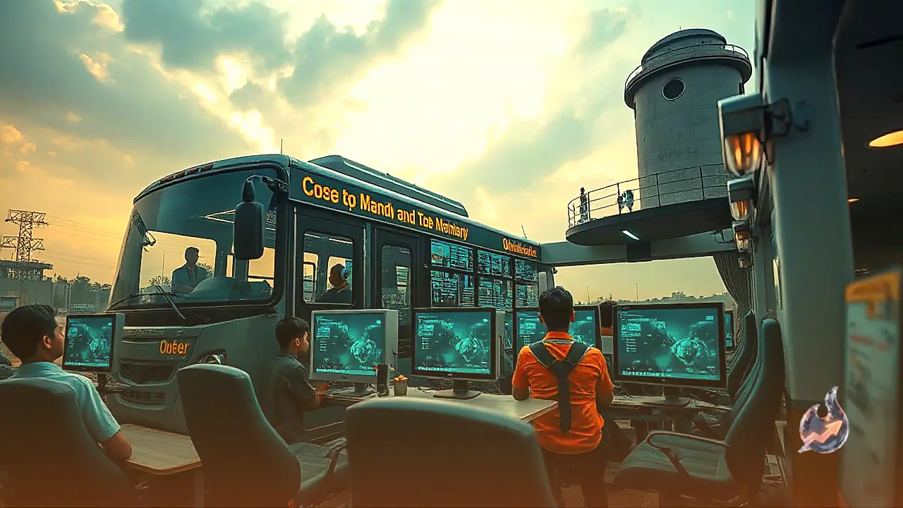 Mobile Digital Bus Delivers Free Computer Training to Underprivileged Children in Noida with Modern Lab Infrastructure