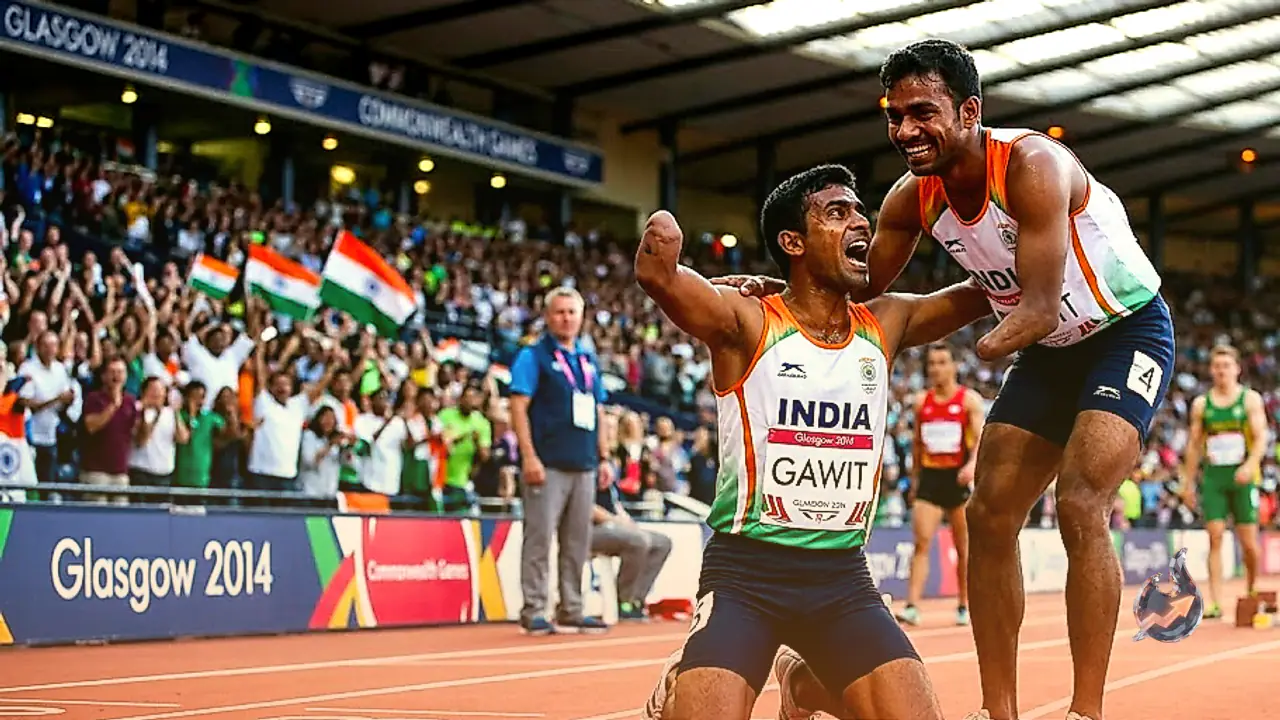 Dilip Mahadu Gawit Wins Gold, Mohammed Basil Morsingnakath Silver as India Sweeps Commonwealth Games Para Sprint