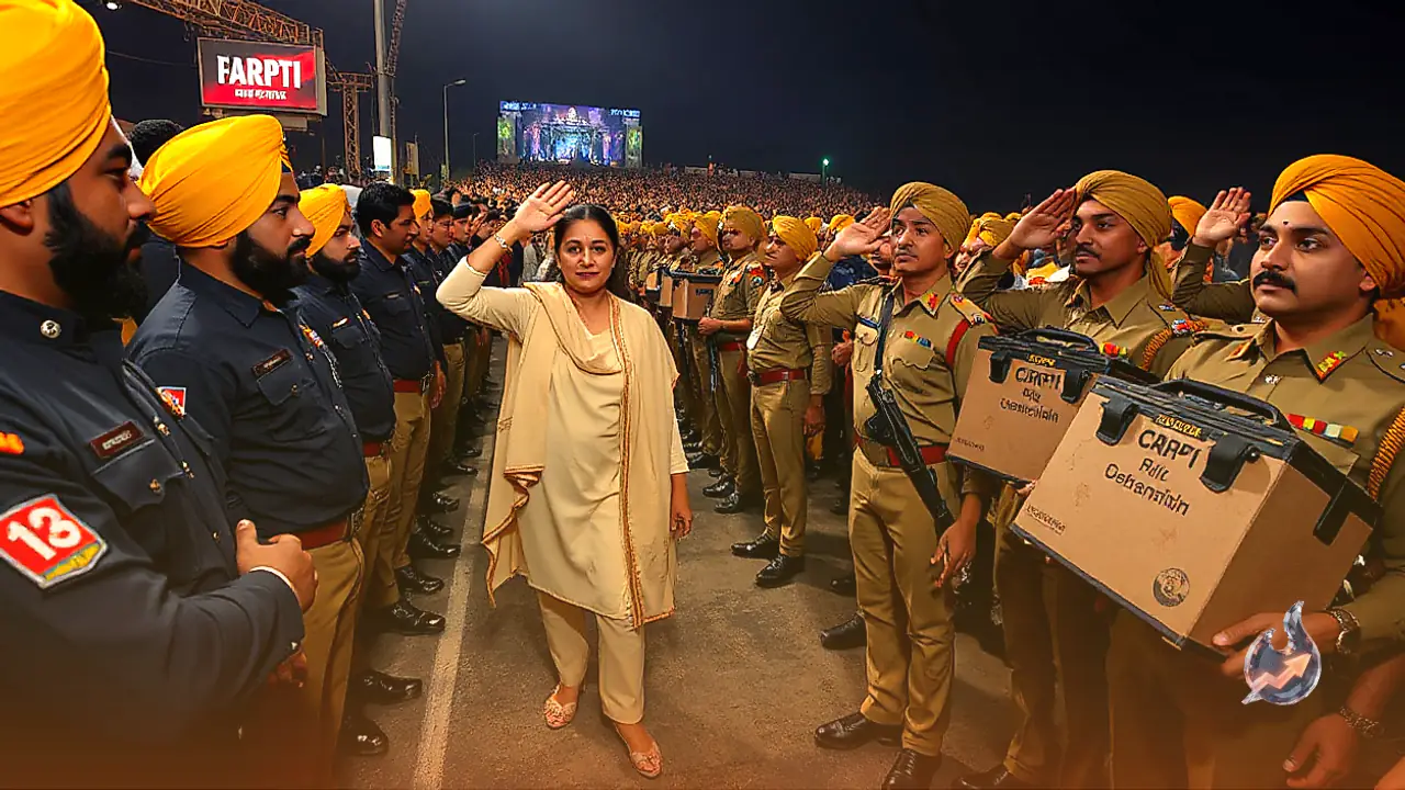 Diljit Dosanjh Halts Delhi Concert to Honour Security Personnel, Moved by Woman CRPF Officer Evoking His Mother