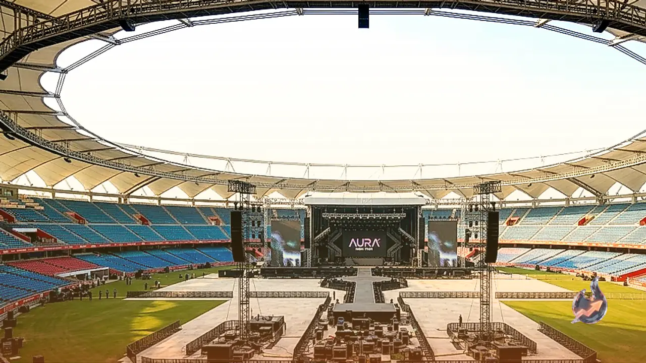 Diljit Dosanjh Launches Aura India Tour at Jawaharlal Nehru Stadium Amid Debate Over Controversial Tracks