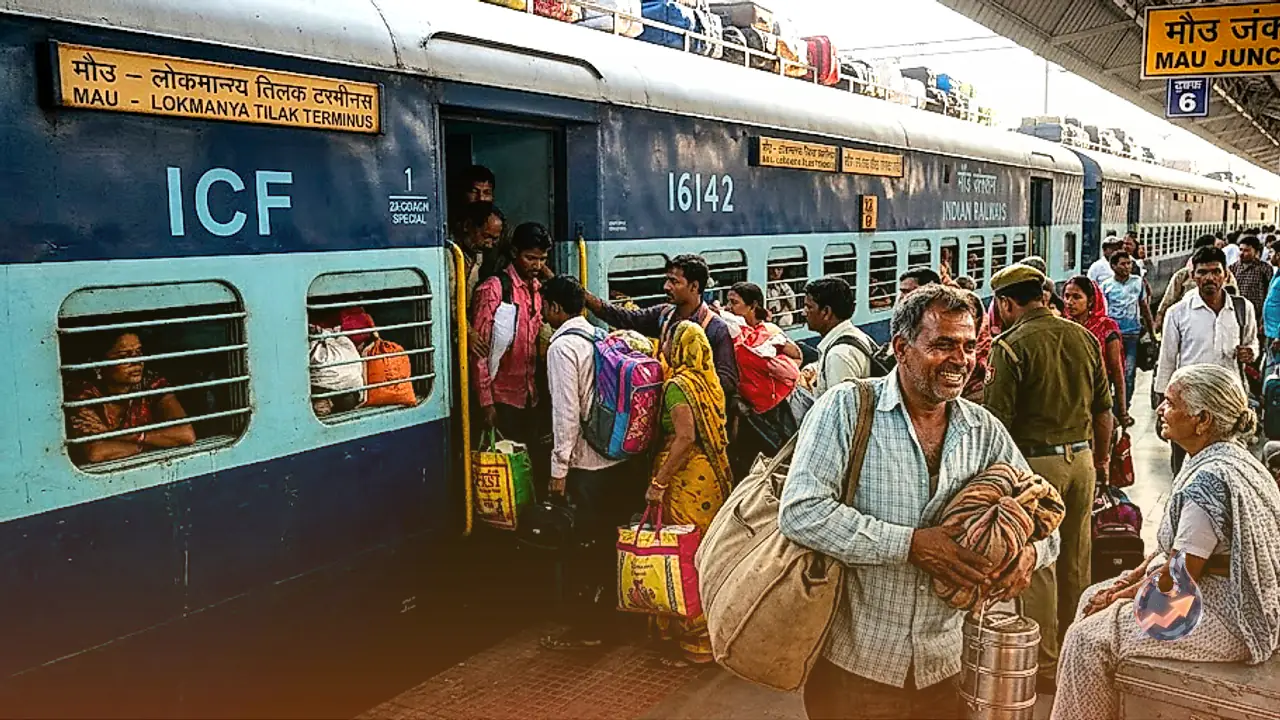 पूर्वी यूपी से मुंबई के बीच सीधी रेल कनेक्टिविटी, मऊ से लोकमान्य तिलक टर्मिनस स्पेशल ट्रेन का शेड्यूल जारी