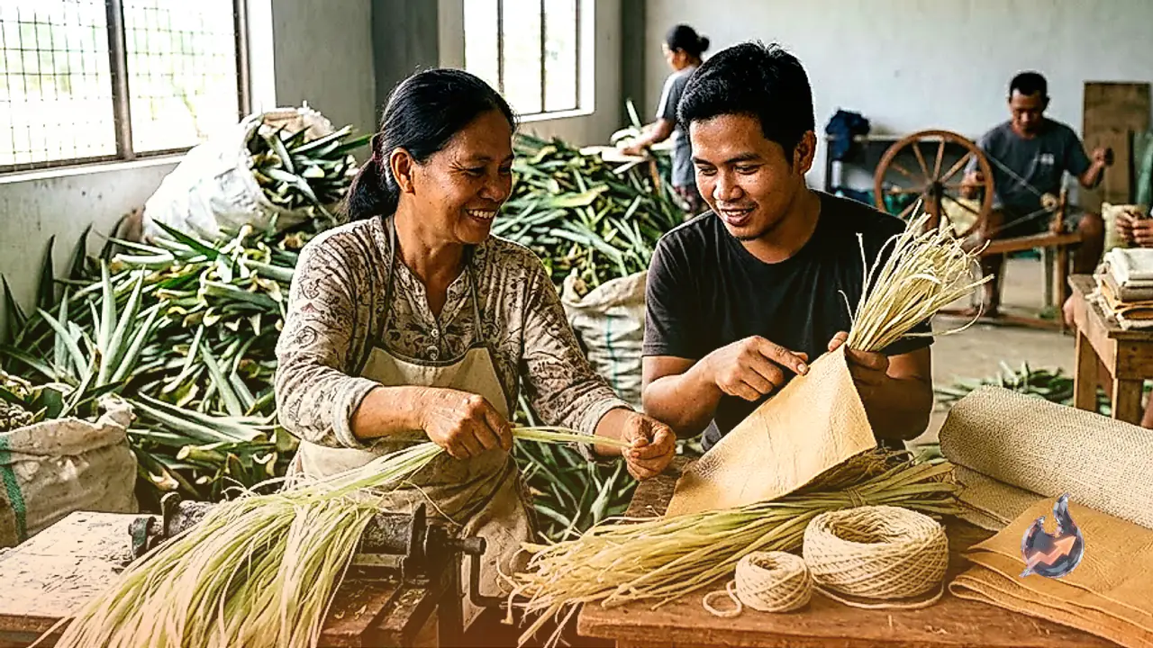 Discarded Pineapple Leaves Turn Into Sustainable Pina Fabric And Vegan Leather, Giving Farmers Fresh Income