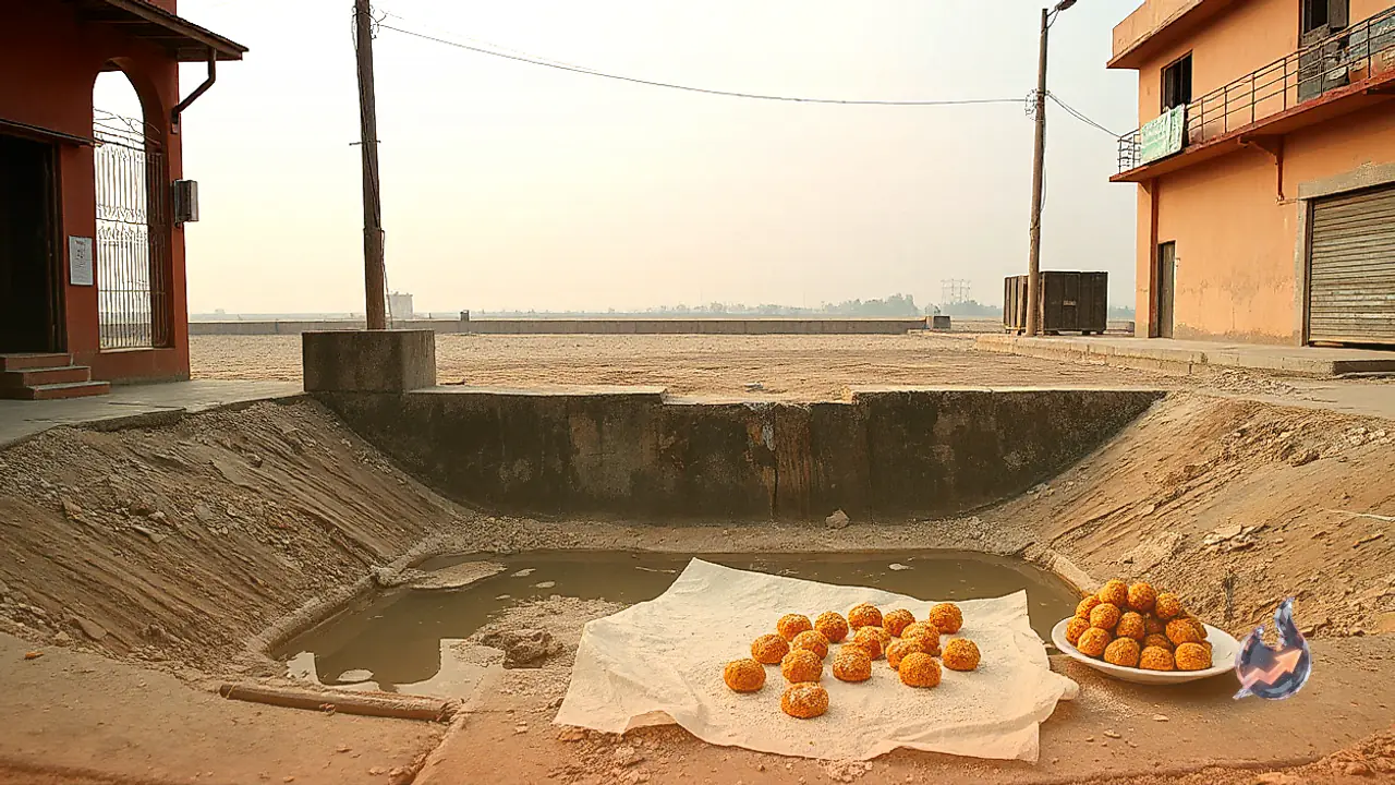 Ditch refined flour and deep frying for crispy kachoris made with beaten rice and gram flour in an appe pan