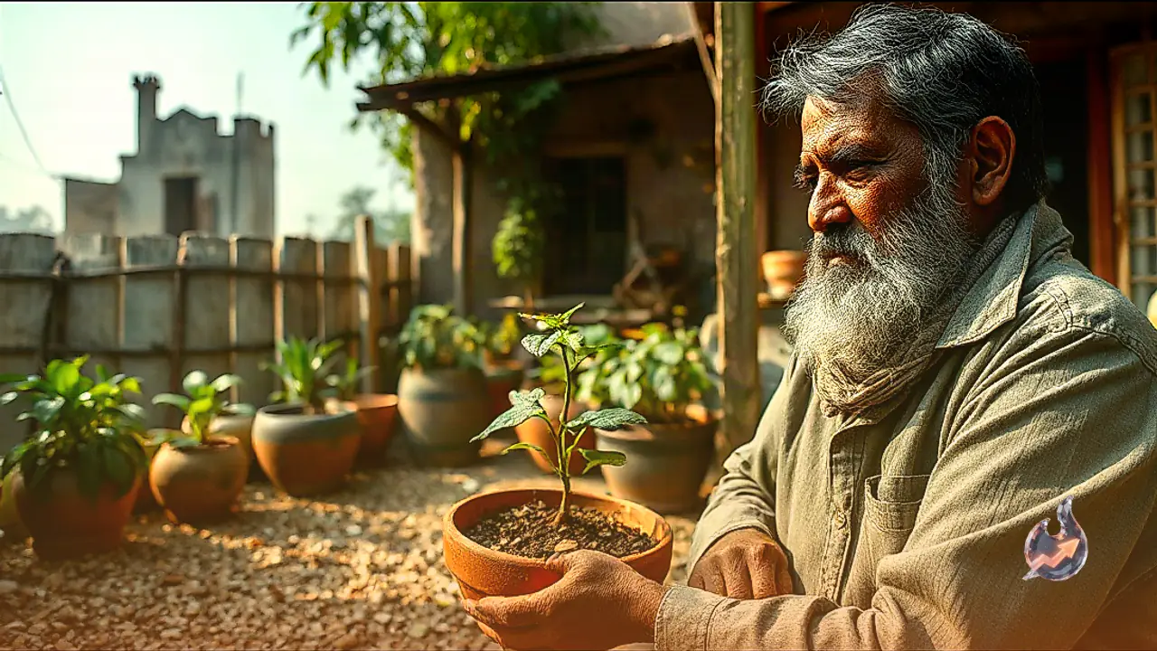 This Leftover Plastering Sand Can Stop Your Potted Plants' Roots From Rotting