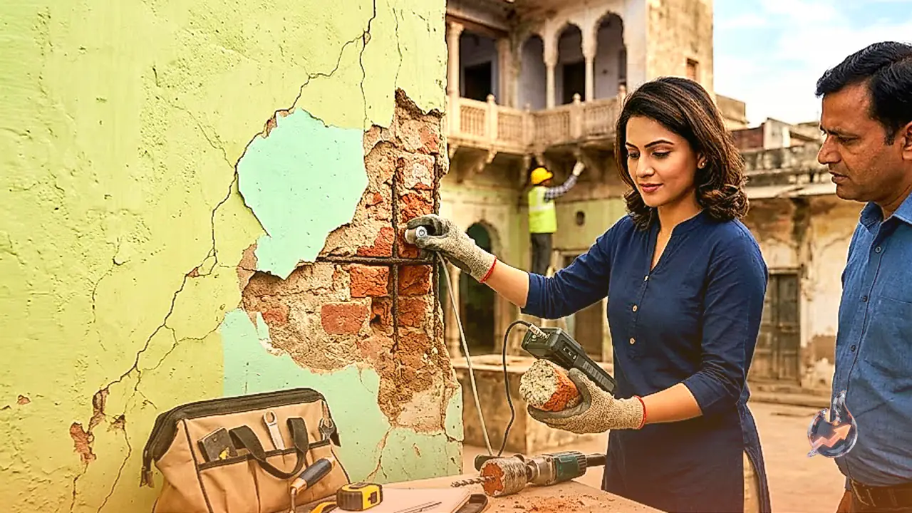 Fresh Paint Cannot Conceal Structural Decay, Agra Civil Engineer Outlines Ways to Evaluate an Aging House