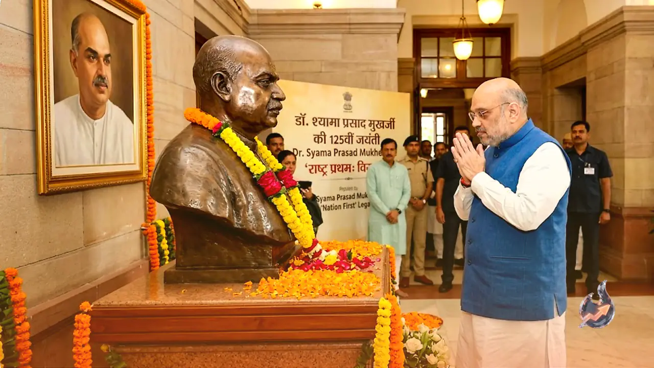 Amit Shah Remembers Dr. Syama Prasad Mukherjee's 'Nation First' Legacy On His 125th Birth Anniversary