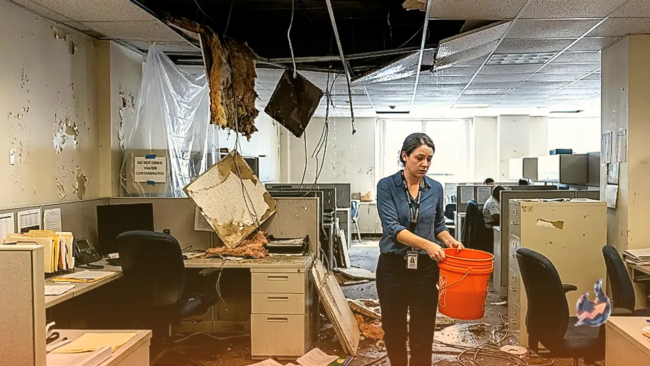 US Federal Office Infra Collapses Following DOGE Cuts, Leaving Staff With Caved-In Ceilings and Contaminated Water
