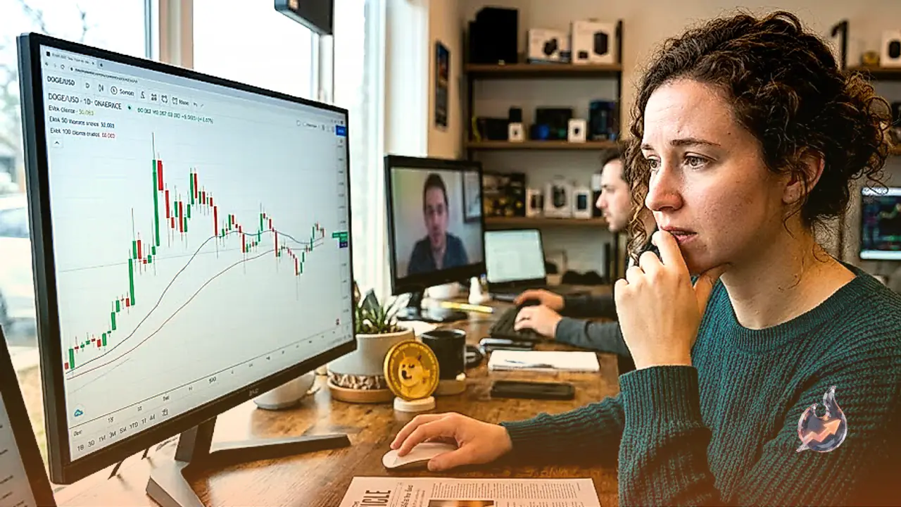 Dogecoin Holds Key 50-Day and 100-Day EMA Support as Recovery Lacks Conviction