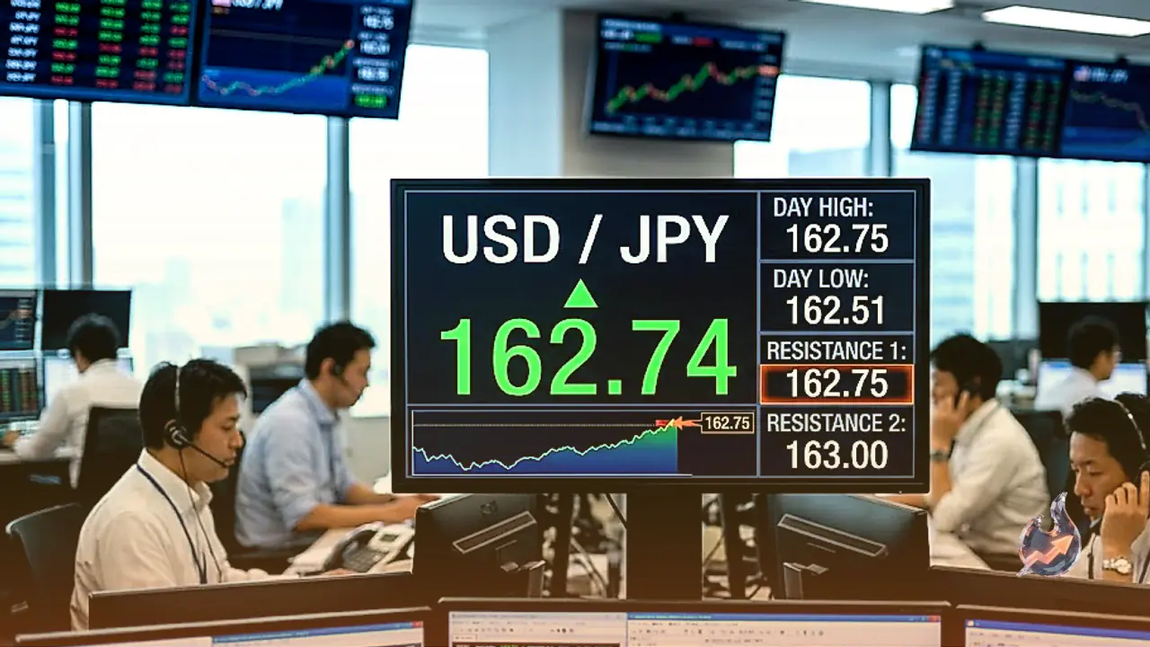 Dollar keeps the upper hand on the yen, with 162.75 standing as the next wall