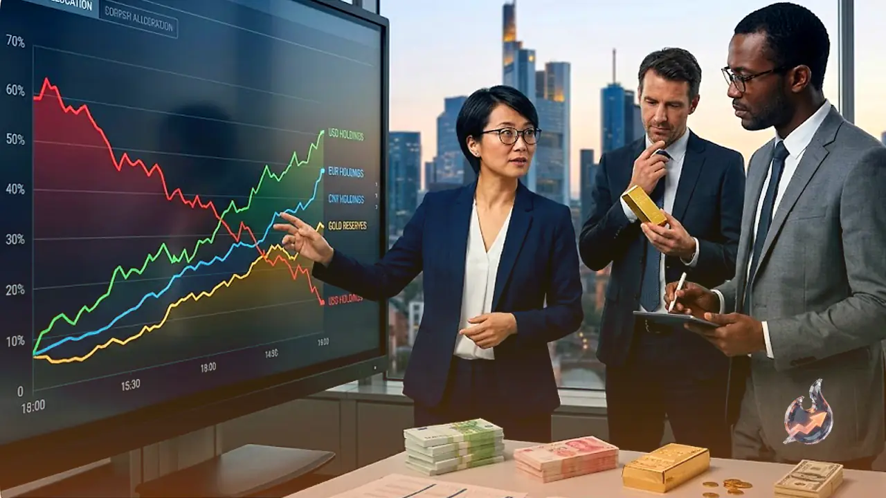 Reserve Managers Worldwide Are Quietly Trimming Their Dollar Holdings, a New Survey Reveals
