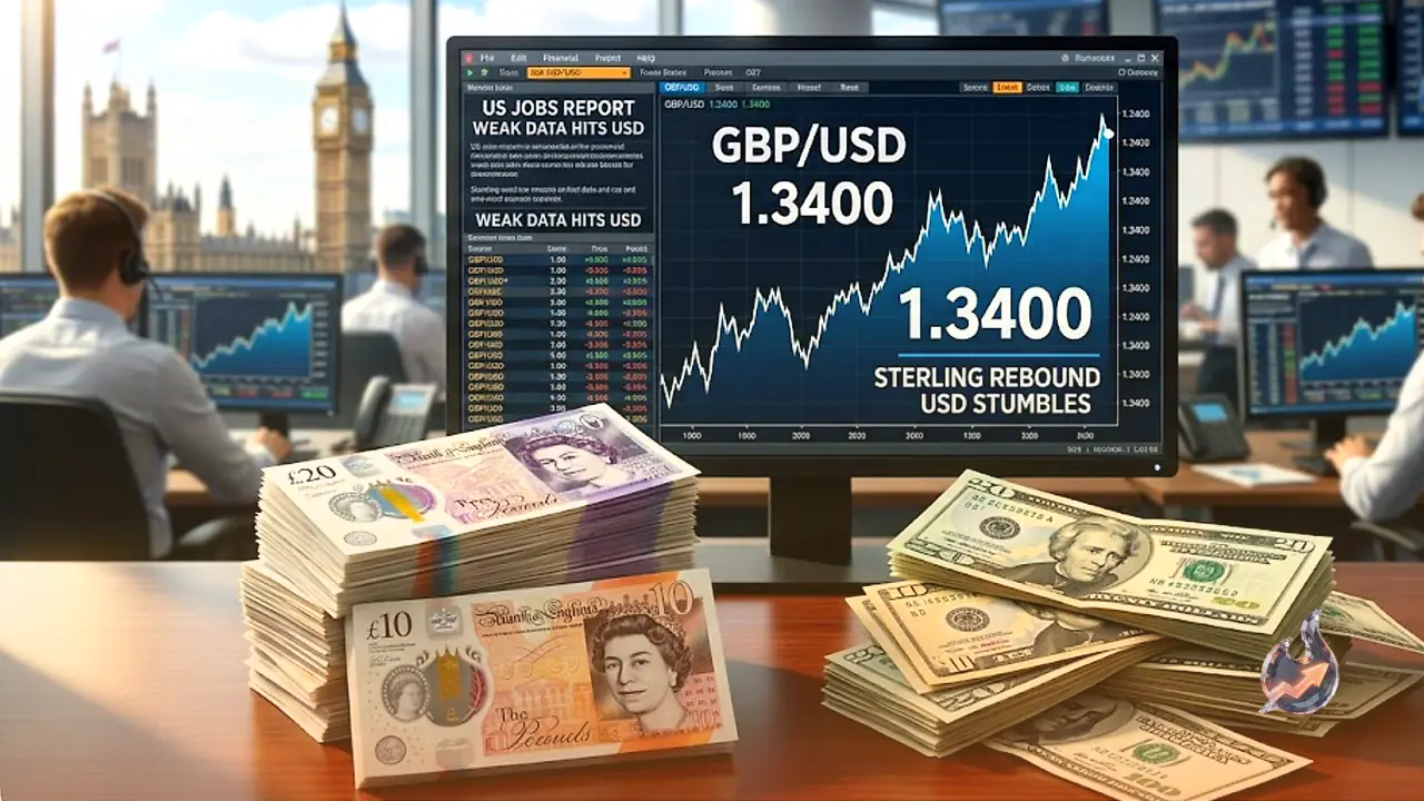 Why Sterling's Bounce Toward 1.3400 Is Really a Story About a Stumbling Dollar