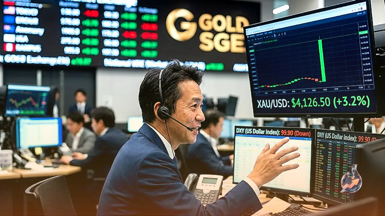 Gold Surges Past $4,100 as US Dollar Slumps on Japanese Intervention and Easing Fed Rate Hike Bets