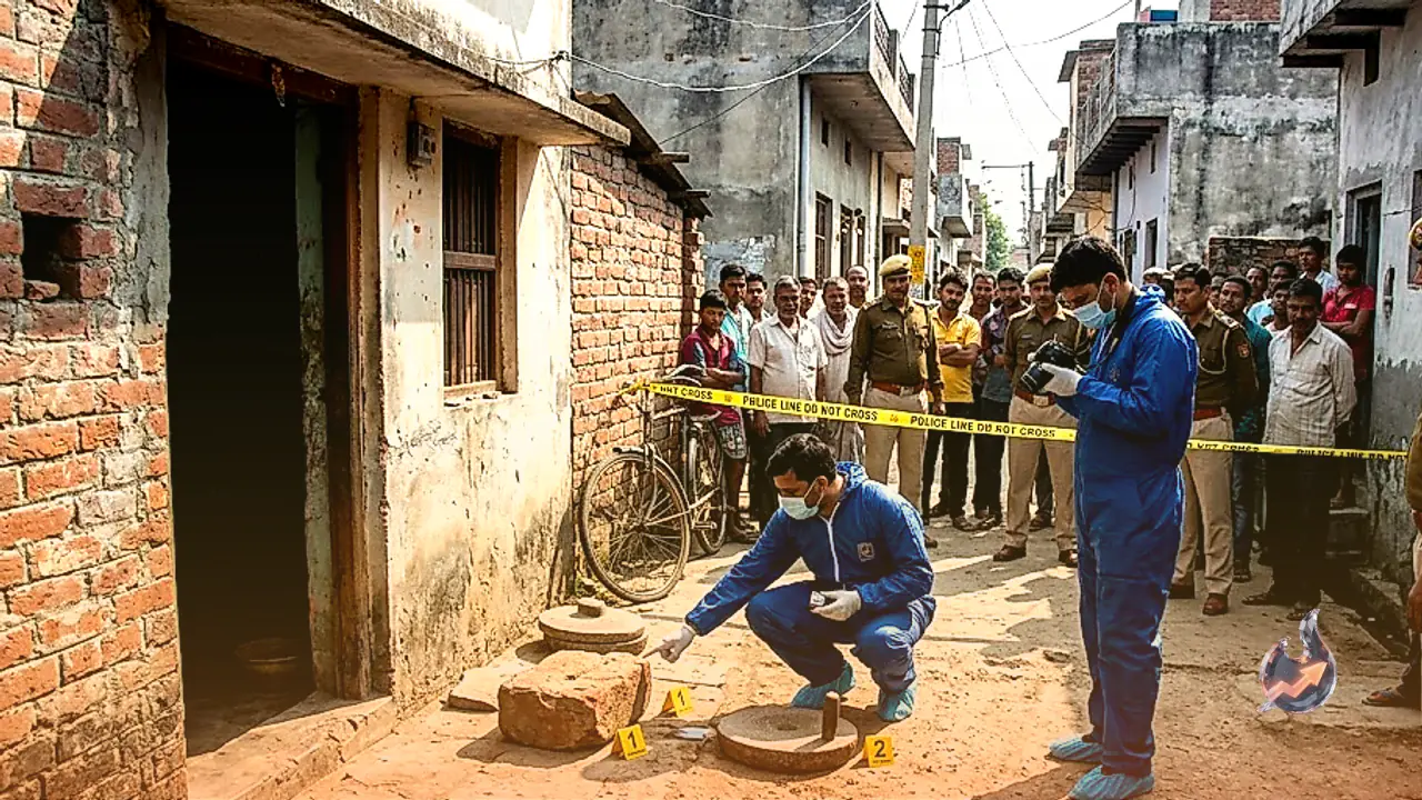 Domestic Dispute Turns Fatal in Jogi Nawada as Man Kills Wife with Brick and Grinding Stone