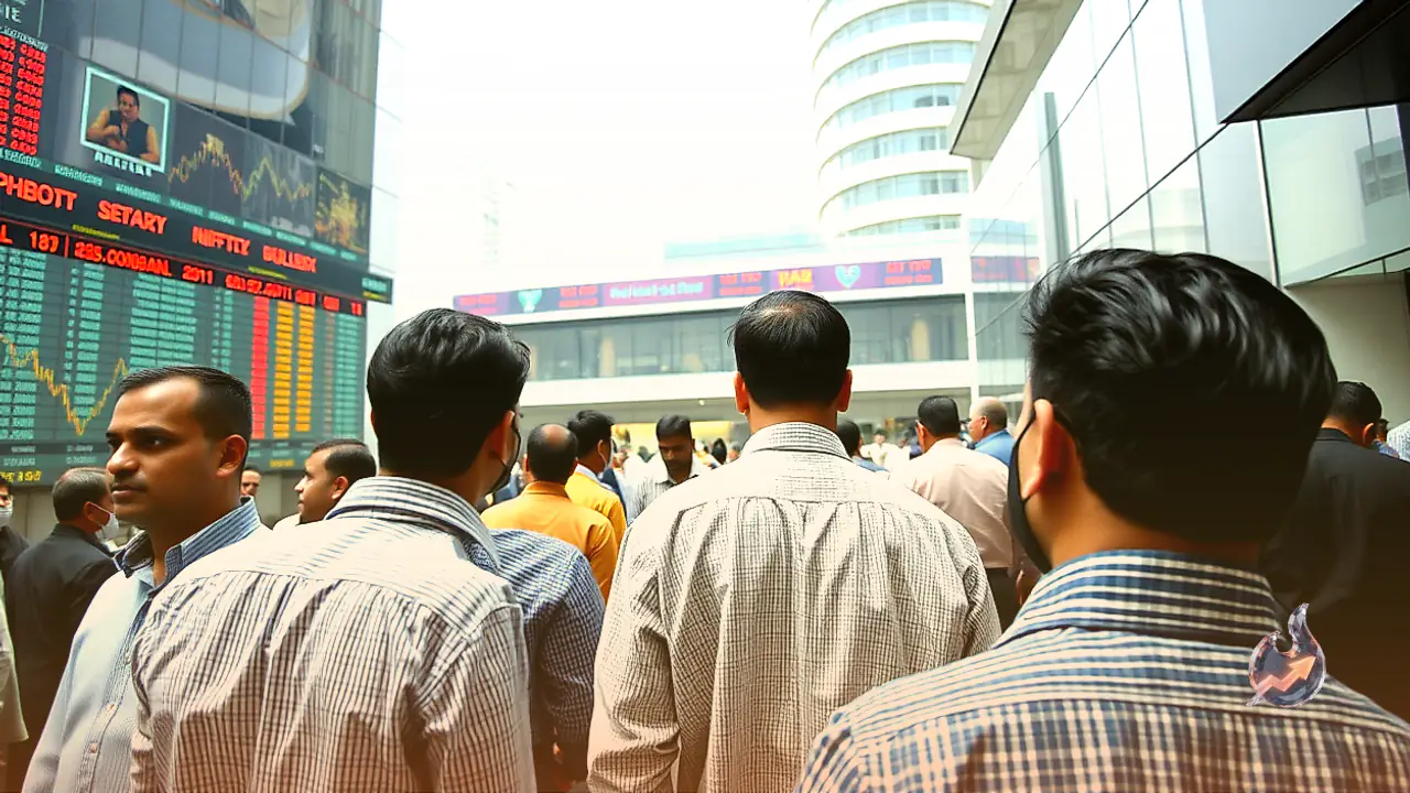 Domestic Equities See Sharp Reversal as Sensex Drops Over 900 Points From Peak and Nifty Breaks Below 22,400