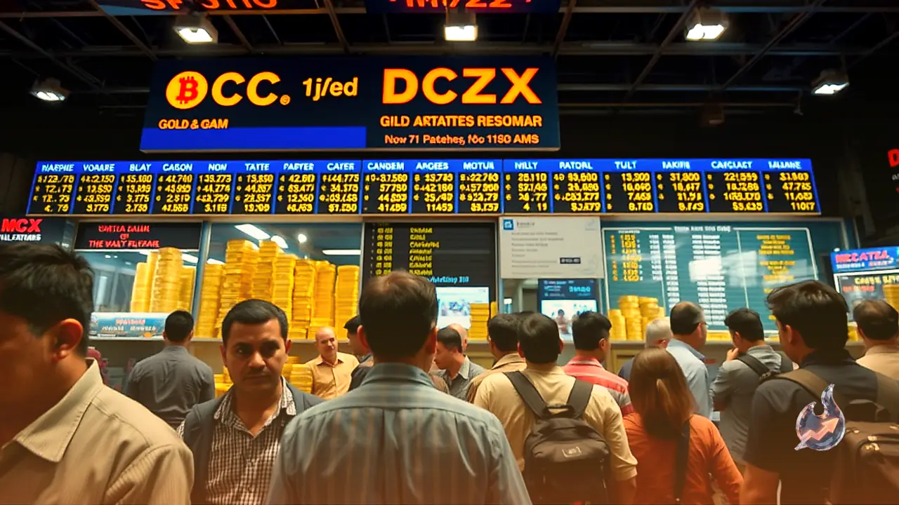 Domestic Gold Futures Slide ₹1,120 While Silver Sees Narrow Fluctuations