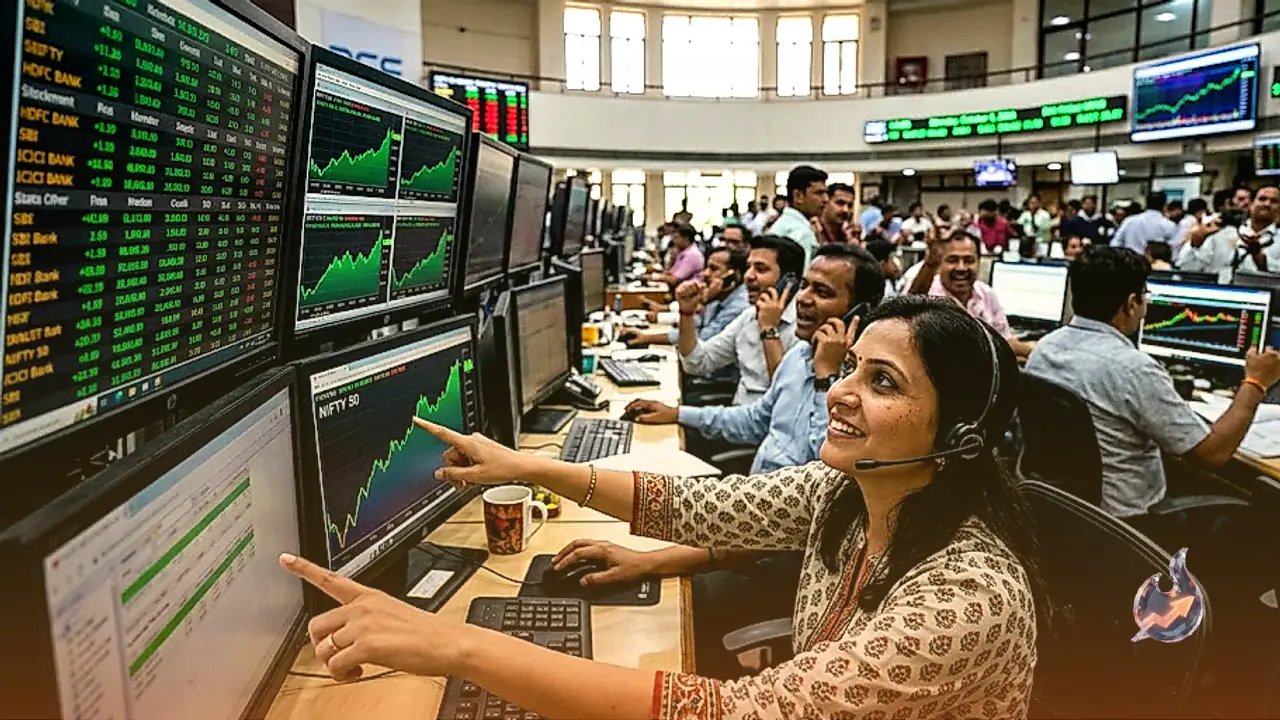 Domestic Markets Kick Off Week on Strong Note as Financials Power Benchmark Indices