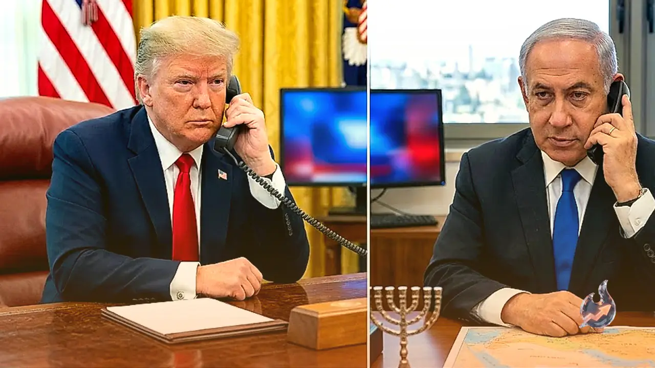 Donald Trump and Benjamin Netanyahu Discuss Gulf Security Following Iranian Missile Attacks