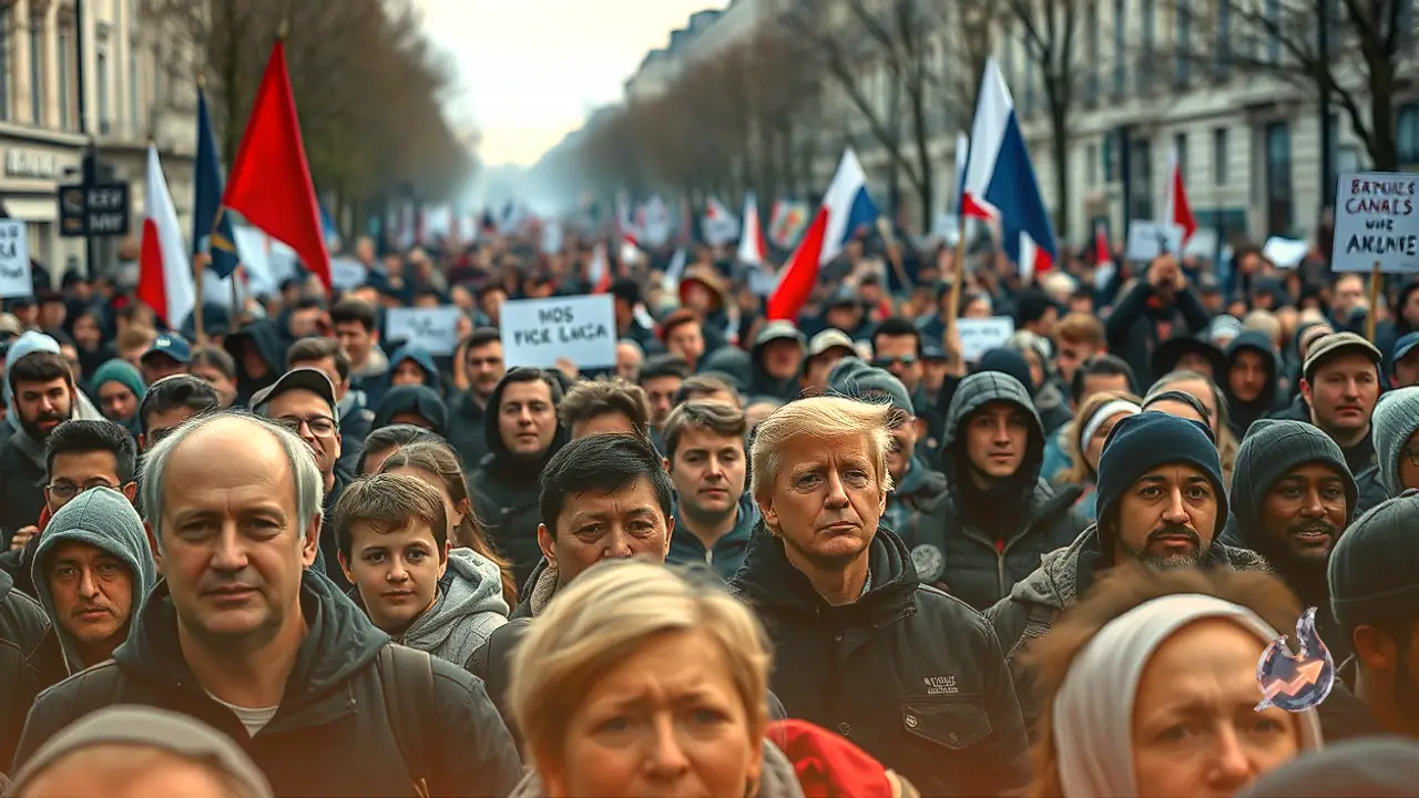 Donald Trump Links Unrest and Student Protests in France to Uncontrolled Mass Migration and Islam