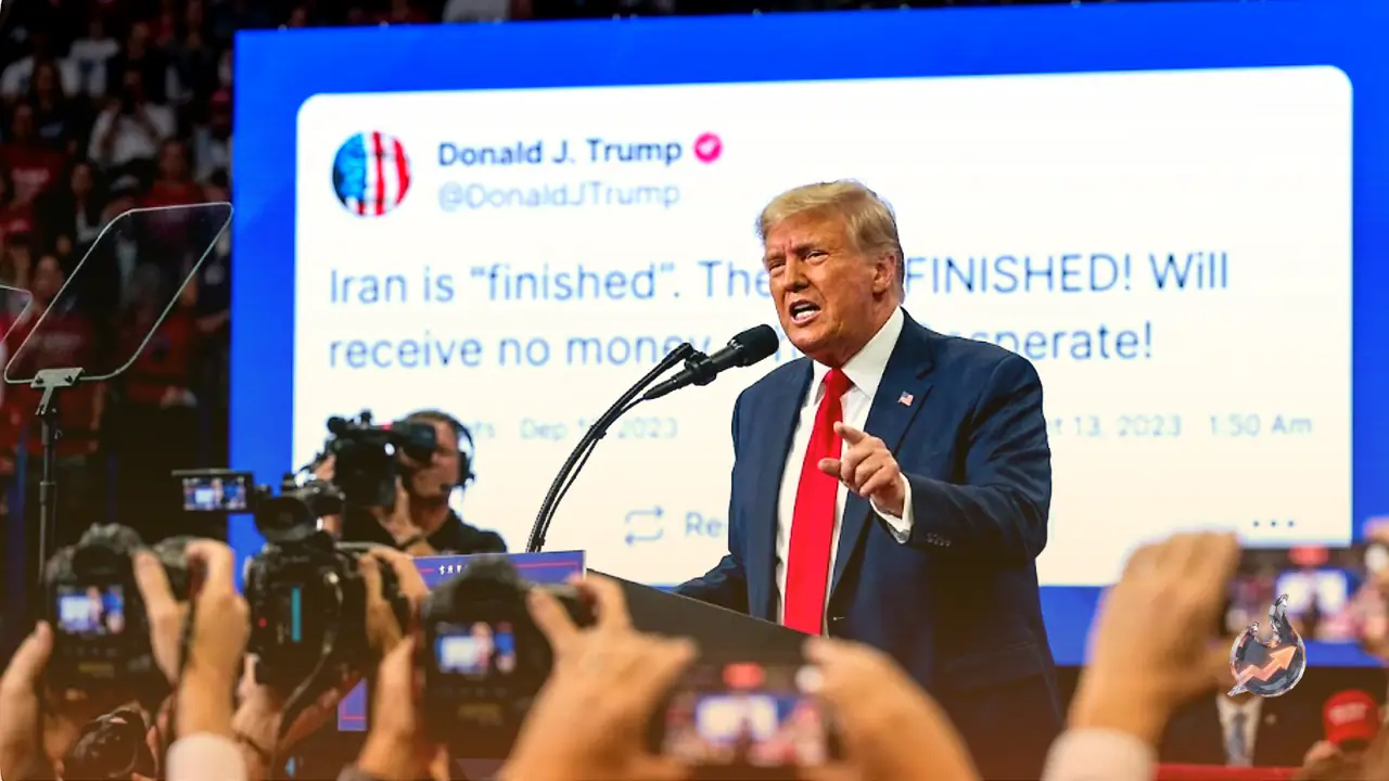 Donald Trump Warns Iran on Social Media: 'They are FINISHED!'