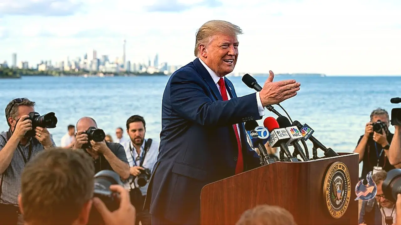 Donald Trump Praises Google and Apple Maps for Renaming Lake Ontario to Lake America in US