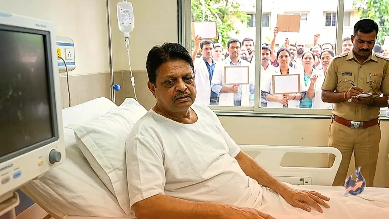 Shiv Sena Corporator Arrested for Assaulting Doctors in Dombivli Hospital Falls Ill