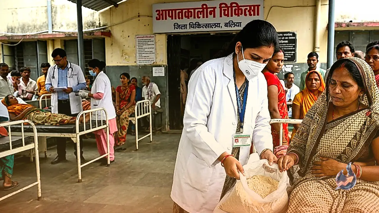 Dozens Fall Ill in Ballia After Consuming Millet Flour Ahead of Jitiya Festival, Administration Launches Probe
