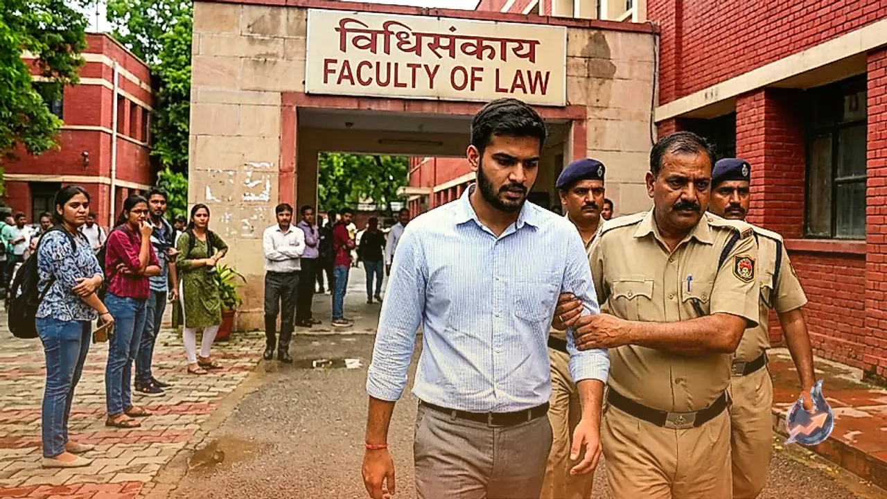 दिल्ली यूनिवर्सिटी में प्रोफेसर को जड़ा थप्पड़, पीएचडी छात्र शुभम सिंह सस्पेंड और कैंपस में बैन